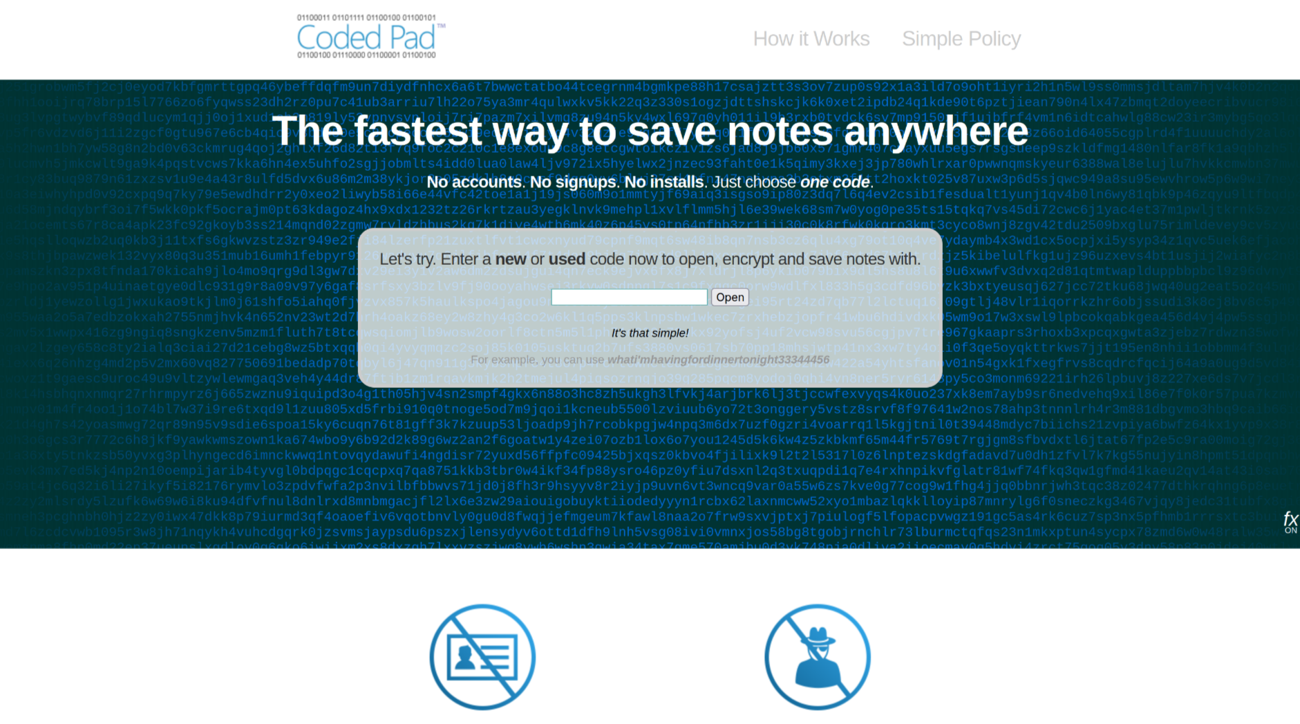 CodedPad